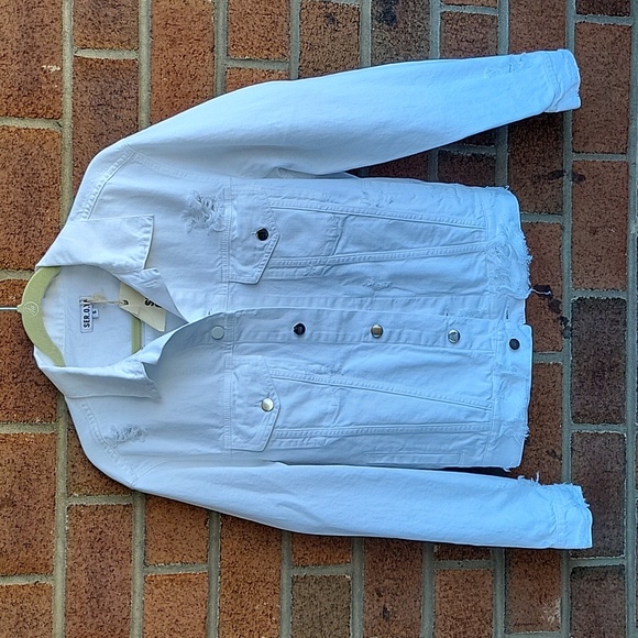 SER.O.YA white denim jacket - Picture 8 of 9